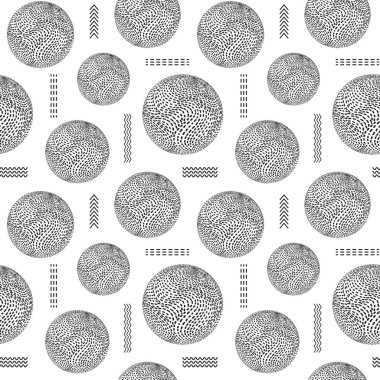 çizgili topları ile Seamless Modeli