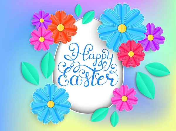 Greeting easter card — Stock Vector