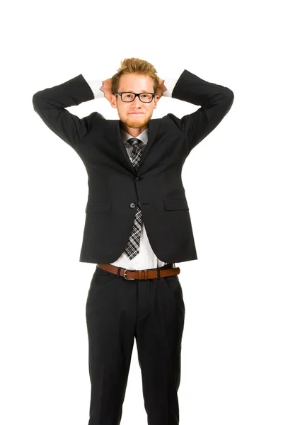 Retrato no jovem homem bonito . — Fotografia de Stock