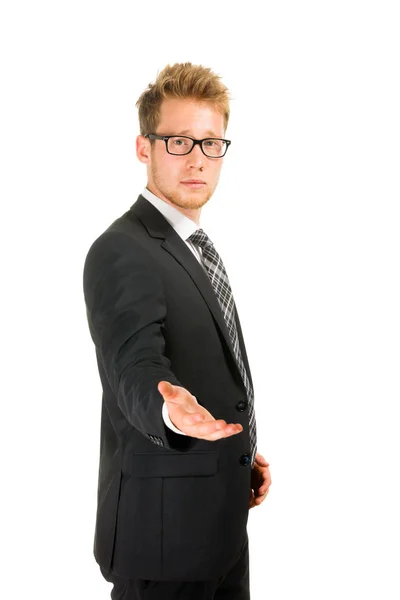 Retrato no jovem homem bonito . — Fotografia de Stock