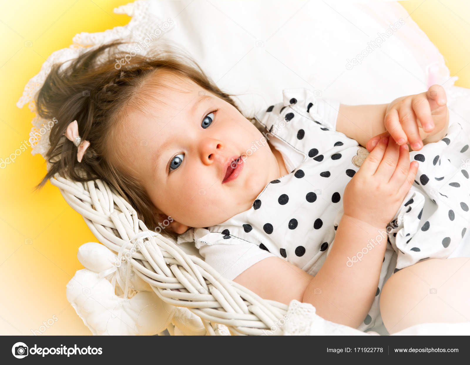 8 month baby girl