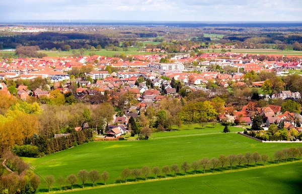 Kunst ländliche Landschaft. Feld und Gras. — Stockfoto