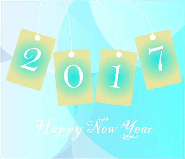 2017 felice anno nuovo sfondo — Foto Stock