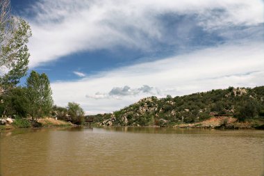 Fain Lake in Prescott Valley, Arizona clipart