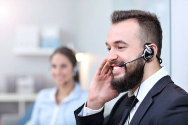 Çağrı Merkezi mutlu adam