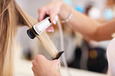 Yetişkin kadın Kuaför Salonu