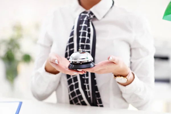 Service bell in hotel — Stock Photo, Image