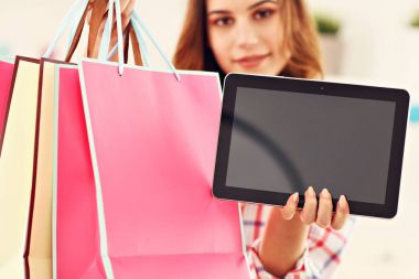 Çekici kadın Paskalya hediyeler online satın alma