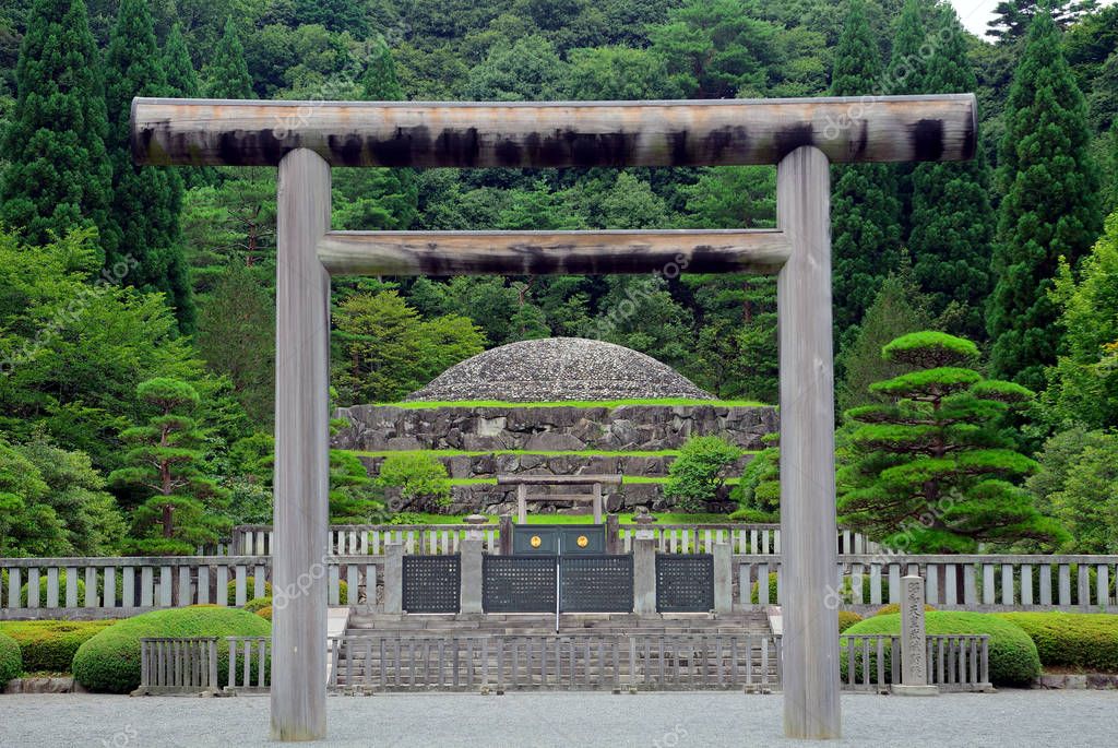 Tumba del emperador Showa (Hirohito), Hachioji, Japón 2023