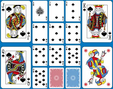 Suite iskambil Fransız tarzı maça