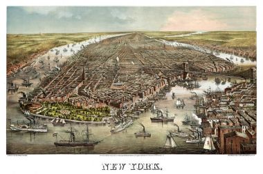 New York sepsis eski boyut panoramik görünüm