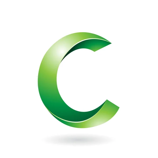 Αφηρημένο σύμβολο γράμμα C — Διανυσματικό Αρχείο