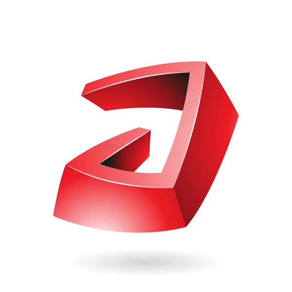 Symbole abstrait de la lettre A — Image vectorielle