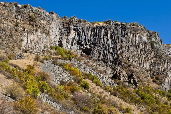 Valle Del Río Yeghegis Otoño Sus Alrededores Están Inundados Hermosos —  Fotos de Stock