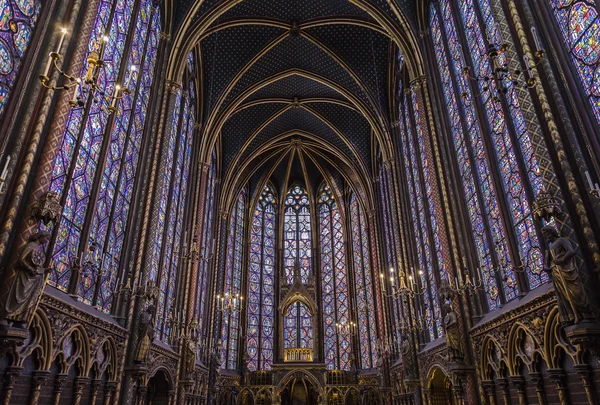 Sainte-Chapelle (svaté kaple) — Stock fotografie