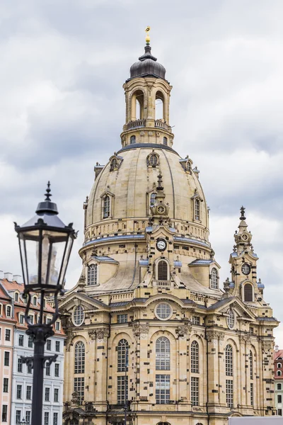 Frauenkirche v Drážďanech — Stock fotografie