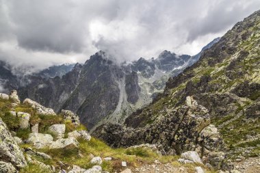 Yüksek Tatras dağ geçidi