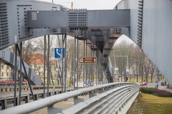 Ponte do Rei Mindaugas — Fotografia de Stock