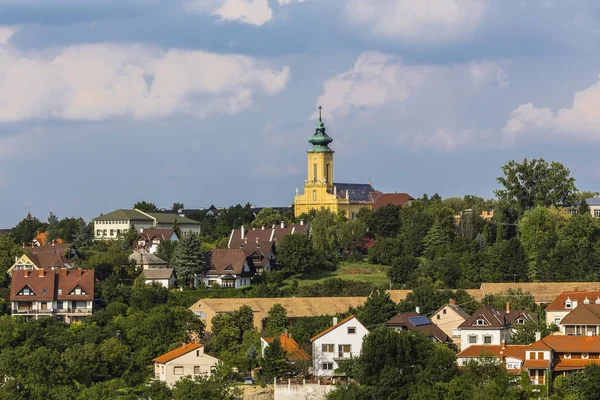 Vedere de la marginea orașului Veszprem — Fotografie, imagine de stoc