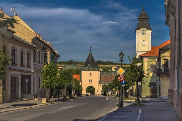 Місто Левоча () місто в Східній Словаччині — стокове фото