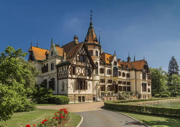 The castle of Lesna in Zlín Czech Republic — Stock Photo, Image