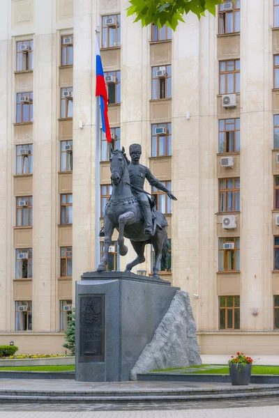 Monument to the Kuban Cossacks Stockbild