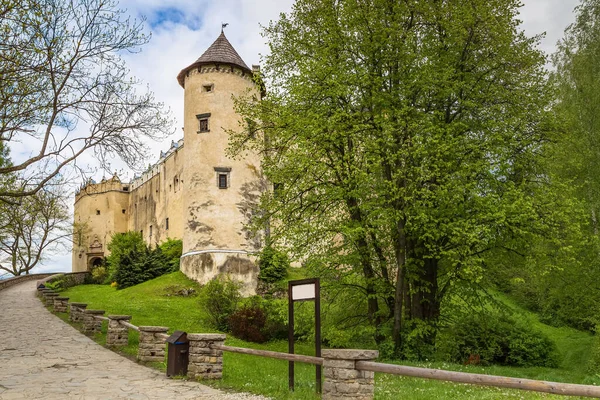 Château Niedzica Également Connu Sous Nom Château Dunajec Dans Partie — Photo