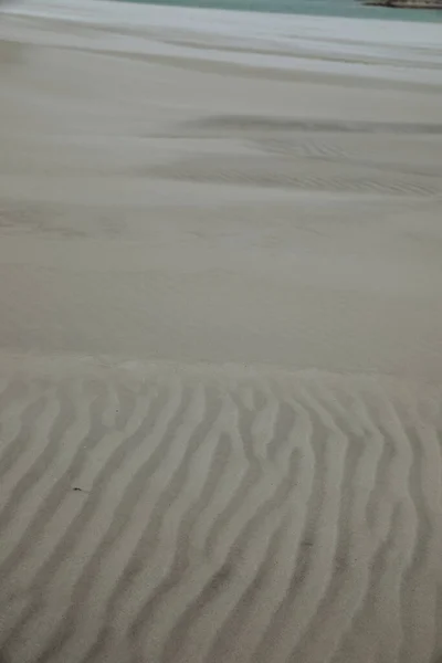 Монохромная Текстура Белого Песка — стоковое фото
