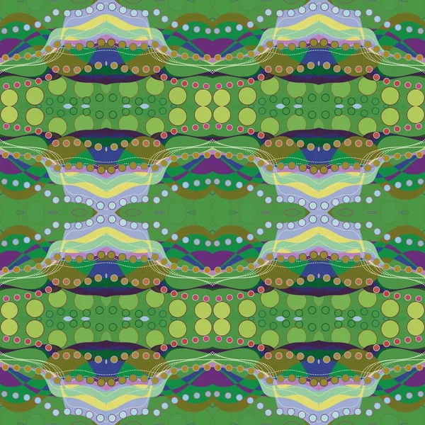 Patrón Colores Sin Costura Repetitivo Geométrico Abstracto Para Diseño Textil — Archivo Imágenes Vectoriales