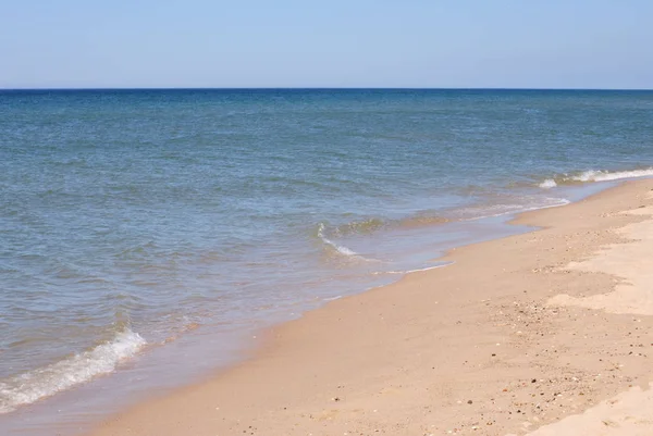 北海の海岸の砂のビーチ — ストック写真