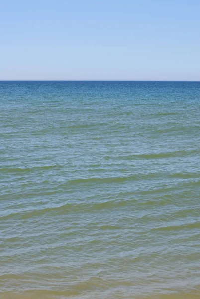 Mar do Norte em um dia ensolarado de verão — Fotografia de Stock