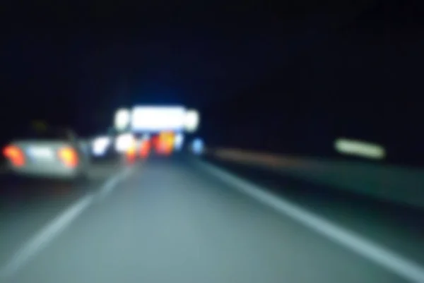 Nepil a řídit (na dálnici) — Stock fotografie
