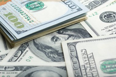 Para Amerikan doları arka planı