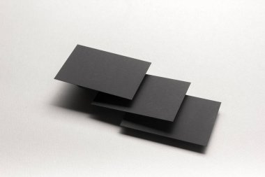 Kartvizitler boş. Renk arkaplan modeli. Düz Yat. metin için boşluk kopyala