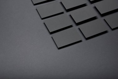 Kartvizitler boş. Renk arkaplan modeli. Düz Yat. metin için boşluk kopyala