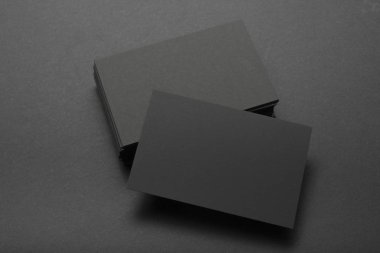 Kartvizitler boş. Renk arkaplan modeli. Düz Yat. metin için boşluk kopyala