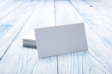 Kartvizitler boş. Renk arkaplan modeli. Düz Yat. metin için boşluk kopyala