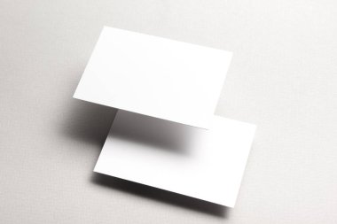 Kartvizitler boş. Renk arkaplan modeli. Düz Yat. metin için boşluk kopyala