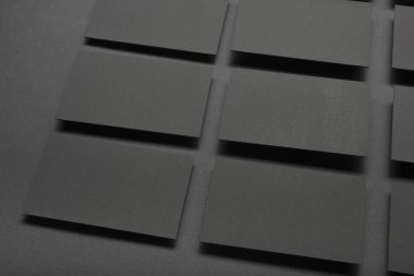 Kartvizitler boş. Renk arkaplan modeli. Düz Yat. metin için boşluk kopyala