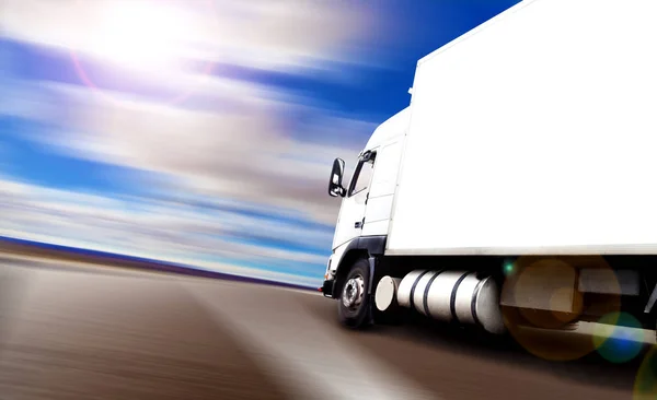 Delivering and logistic transport concept — Stock Photo, Image