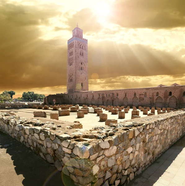 Koutoubia cami, Marrakesh, Morocco.