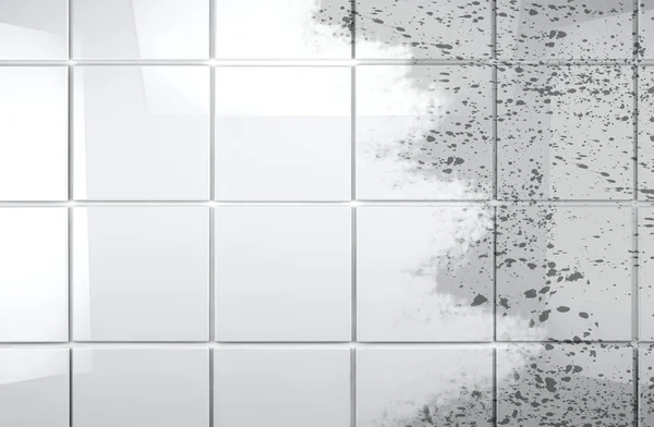 Temiz döşeme duvar banyo arka planı