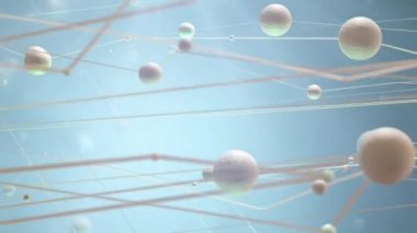 Moleküller ve yapısı. Bilim ve biyoteknoloji soyut kavram