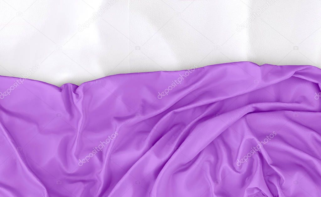 abstract background luxury cloth and wavy folds of silk texture