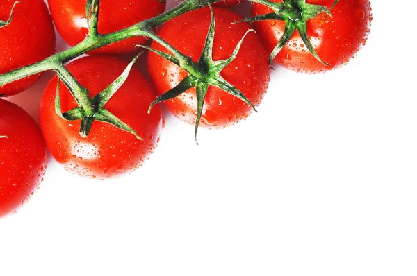 テキストのためのスペースとトマトの新鮮な束 — ストック写真