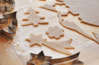 Noel gingerbread çerezleri geri