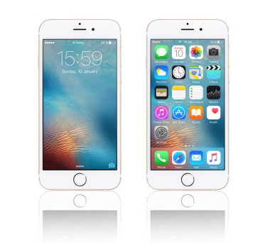 Chlumcany, Çek Cumhuriyeti, 10 Ocak 2016: Apple iphone 6s