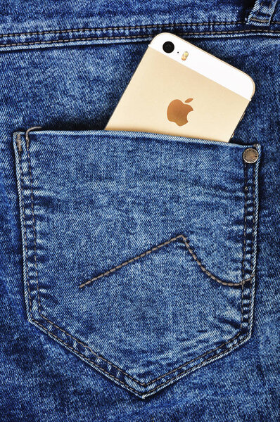 CHLUMCANY, CZECH REPUBLIC, MARCH 10. 2015: Apple iPhone 5s