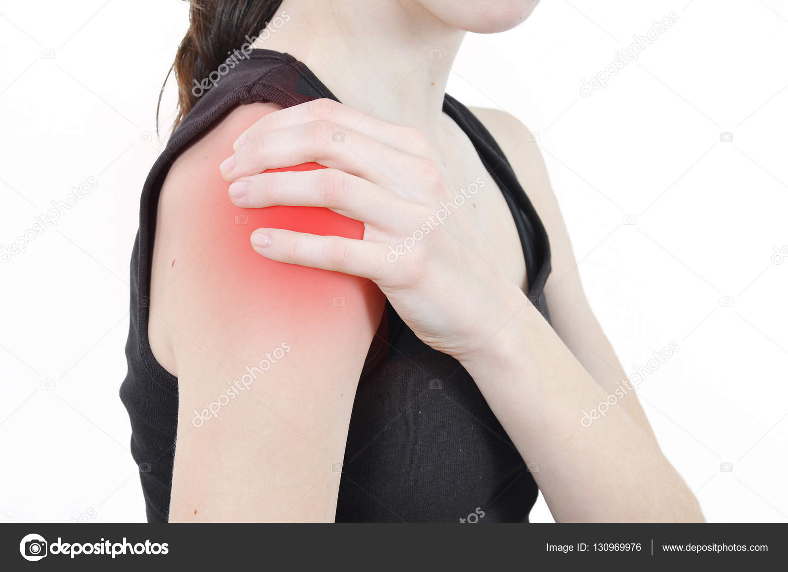 сильный ушиб руки плеча