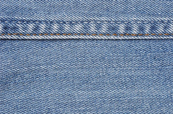 Textura denim close-up — Fotografia de Stock